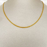 Cadena China 4.55gr / 50.3cm / Oro Amarillo +1 18K &