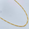 Cadena Figaro 1.45gr / 50cm / Oro Amarillo +1 18K &