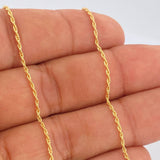 Cadena Lazo 1.05gr / 60cm / Oro Amarillo +3 18K &