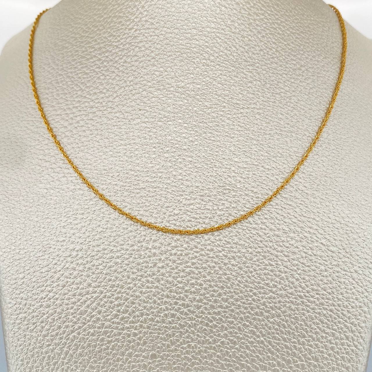 Cadena Lazo 1.05gr / 60cm / Oro Amarillo +3 18K &