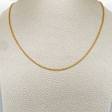 Cadena Lazo 1.05gr / 60cm / Oro Amarillo +3 18K &