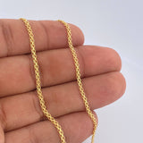 Cadena China 2.55gr / 50cm / Oro Amarillo +1 18K &