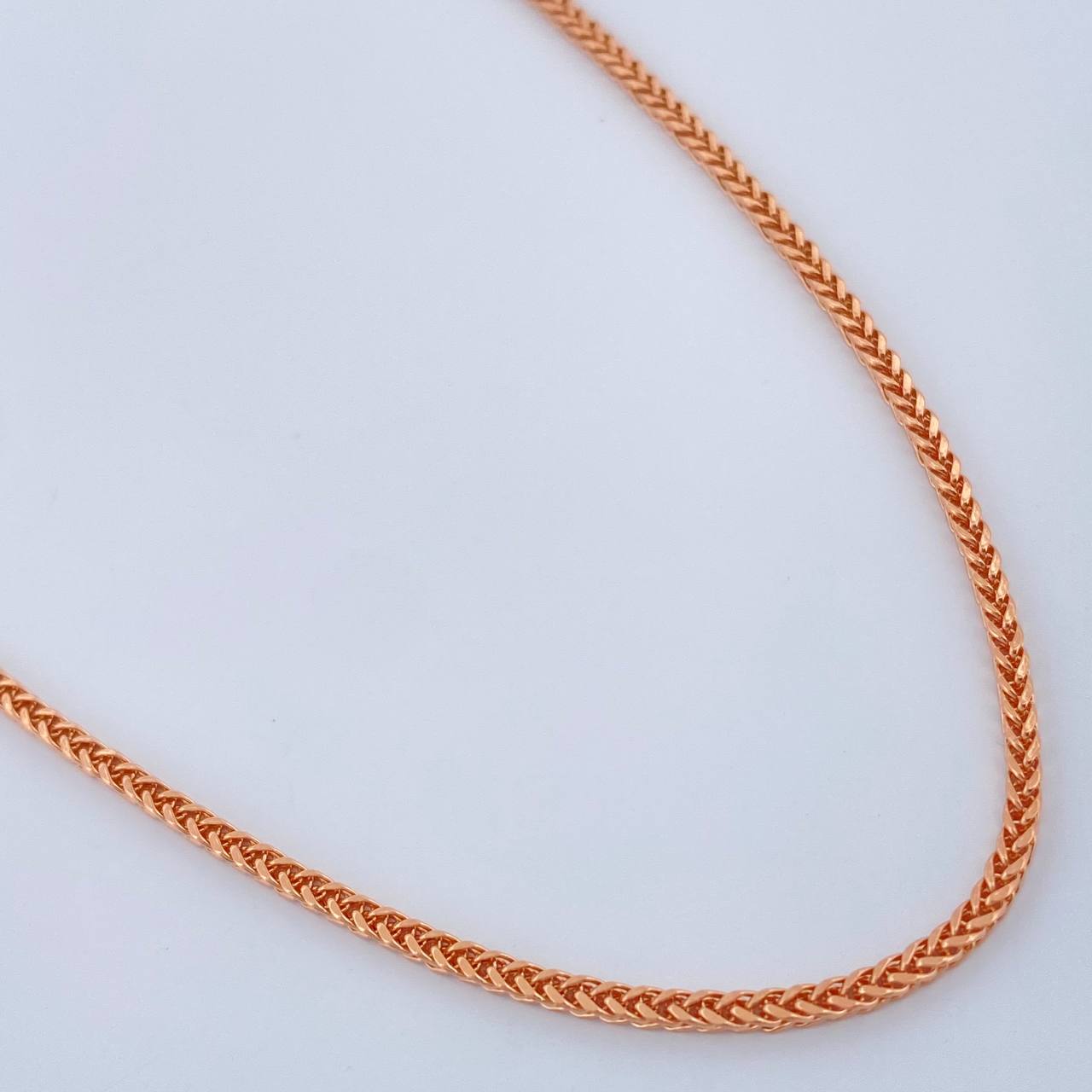 Cadena Franco 3.7gr / 60cm / Oro Rosa +3 18K &