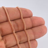 Cadena Franco 5.5gr / 60cm / Oro Rosa +3 18K &