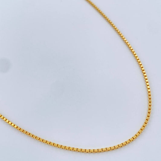 Cadena Veneciana 3.65gr / 60cm / Oro Amarillo +3 18K &
