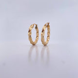 Candongas Milu 3.3gr / 2.2cm / Oro Amarillo 18K $