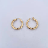 Candongas Milu 3.3gr / 2.2cm / Oro Amarillo 18K $