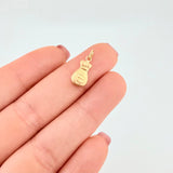 Dije Bolsa Dinero Mate 0.3g / 1.8cm Oro Amarillo 18K