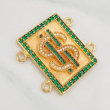 Herraje Signo Peso 9.4g / 3.2cm Oro Amarillo 18K