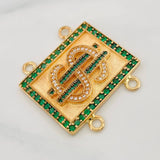 Herraje Signo Peso 9.4g / 3.2cm Oro Amarillo 18K
