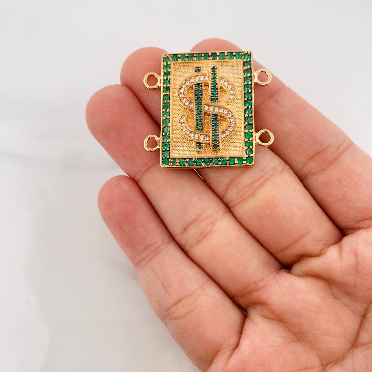 Herraje Signo Peso 9.4g / 3.2cm Oro Amarillo 18K