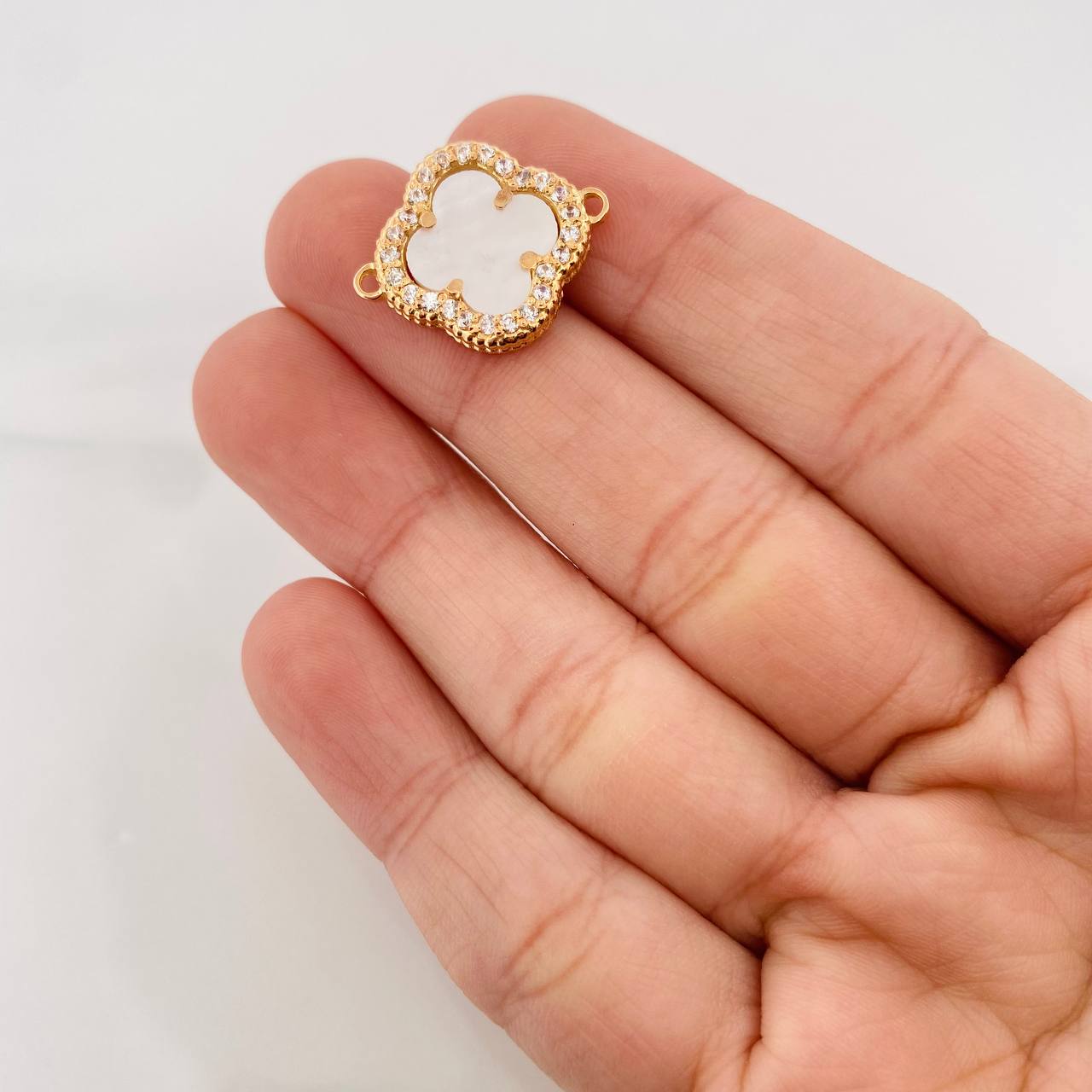 Herraje Trebol 3.05g / 2cm Oro Amarillo 18K