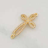 Herraje Cruz 1.5g / 2.8cm Oro Amarillo 18K