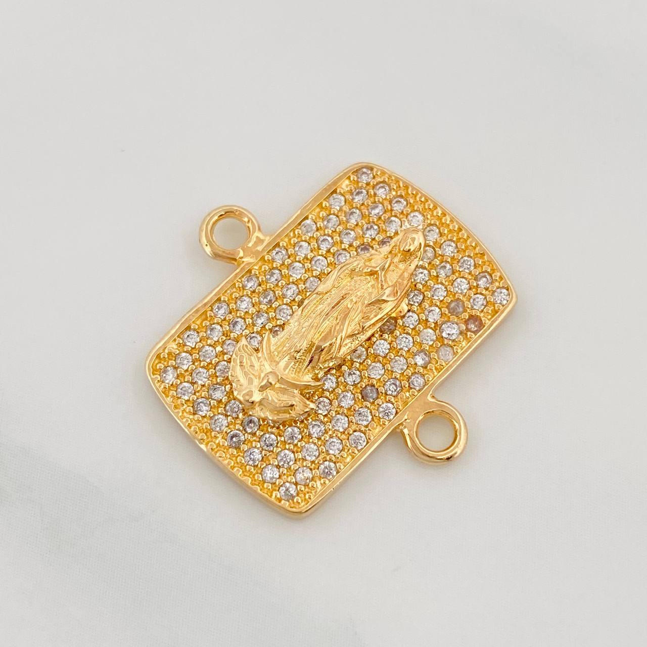 Herraje Virgen de Guadalupe 3.8g / 2cm Oro Amarillo 18K