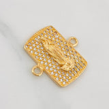 Herraje Virgen de Guadalupe 3.8g / 2cm Oro Amarillo 18K