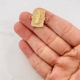 Herraje Virgen de Guadalupe 3.8g / 2cm Oro Amarillo 18K
