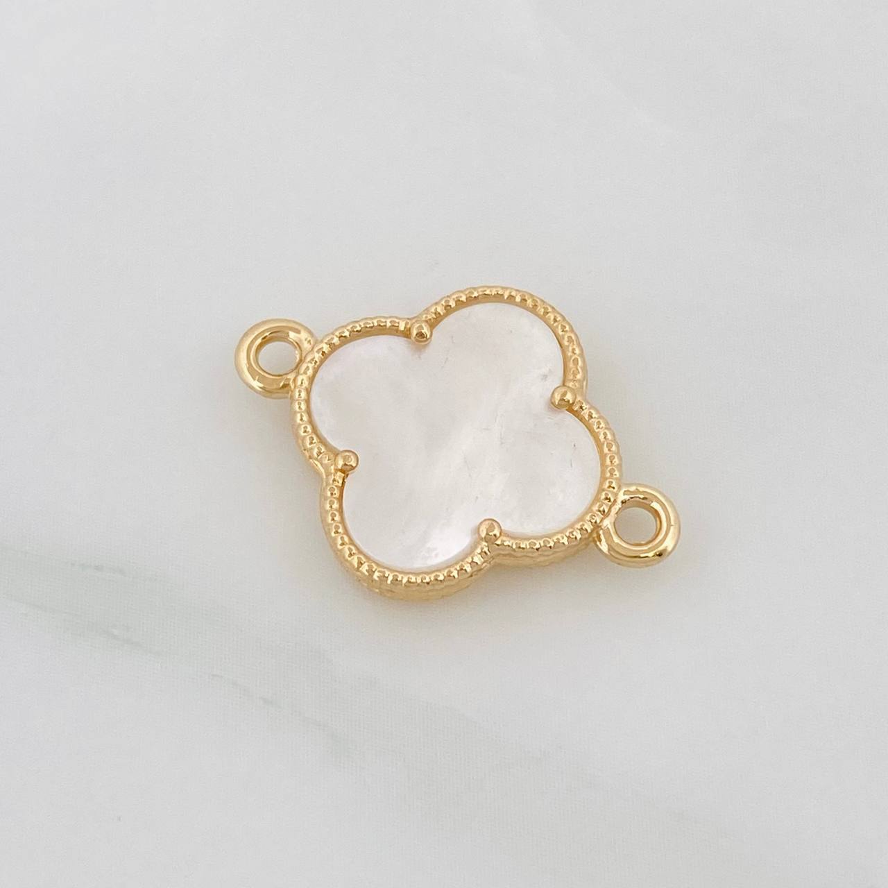 Herraje Trebol 1.7g / 2cm Oro Amarillo 18K