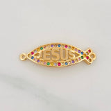 Herraje Jesús 2g / 2.6cm Oro Amarillo 18K