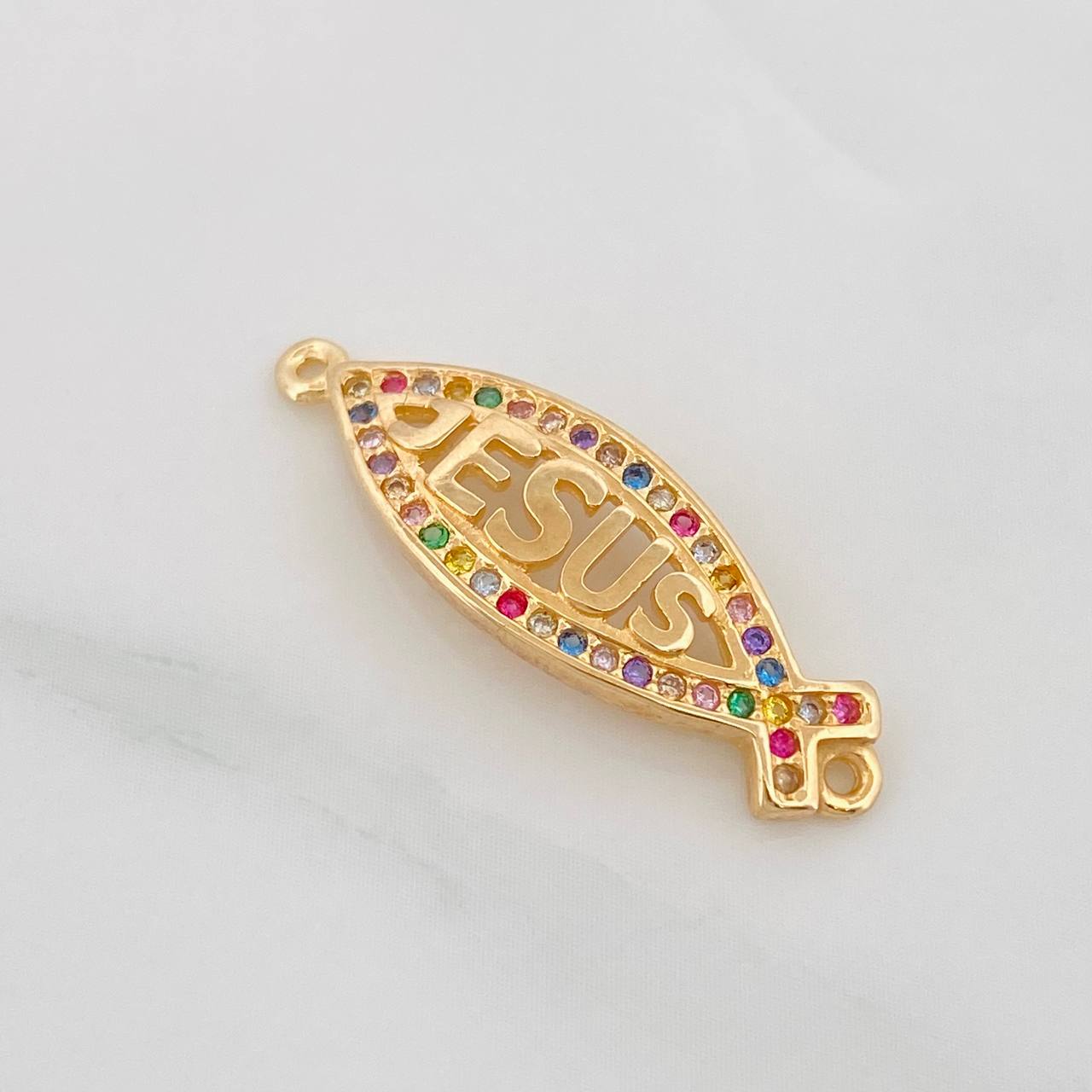 Herraje Jesús 2g / 2.6cm Oro Amarillo 18K