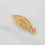 Herraje Jesús 2g / 2.6cm Oro Amarillo 18K