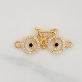 Herraje Bicicleta 1.85g / 2.7cm Oro Amarillo 18K