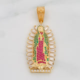 Dije Virgen de Guadalupe 10.55g / 5cm Oro Amarillo 18K
