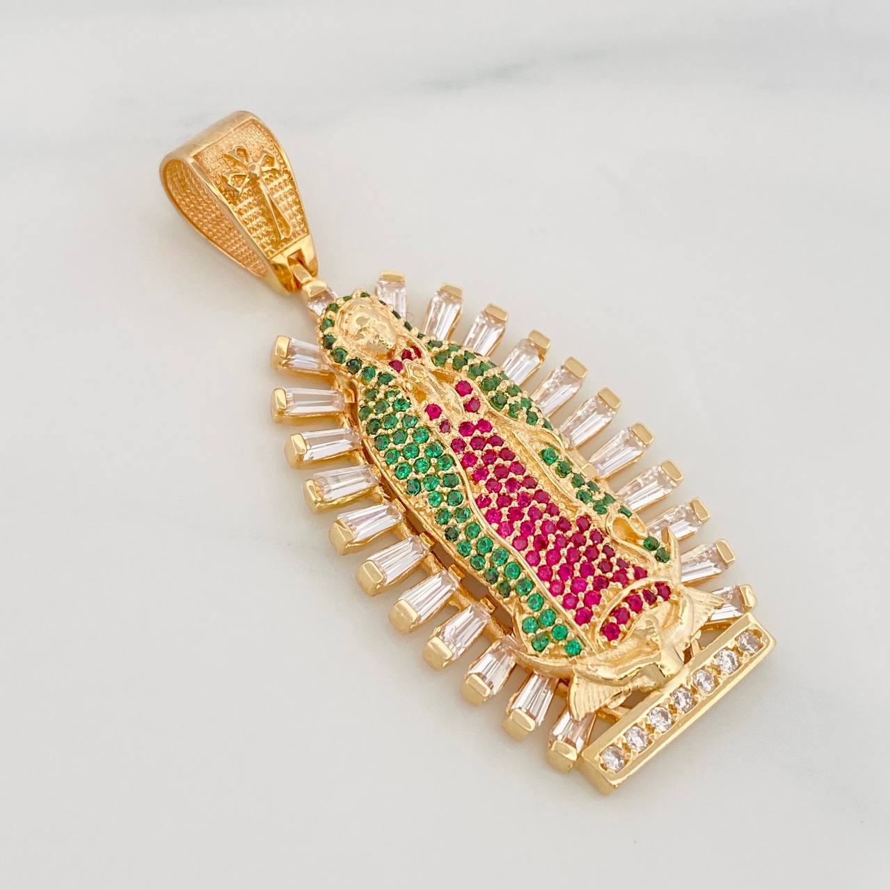 Dije Virgen de Guadalupe 10.55g / 5cm Oro Amarillo 18K