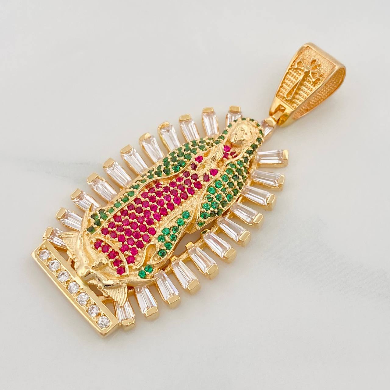 Dije Virgen de Guadalupe 10.55g / 5cm Oro Amarillo 18K