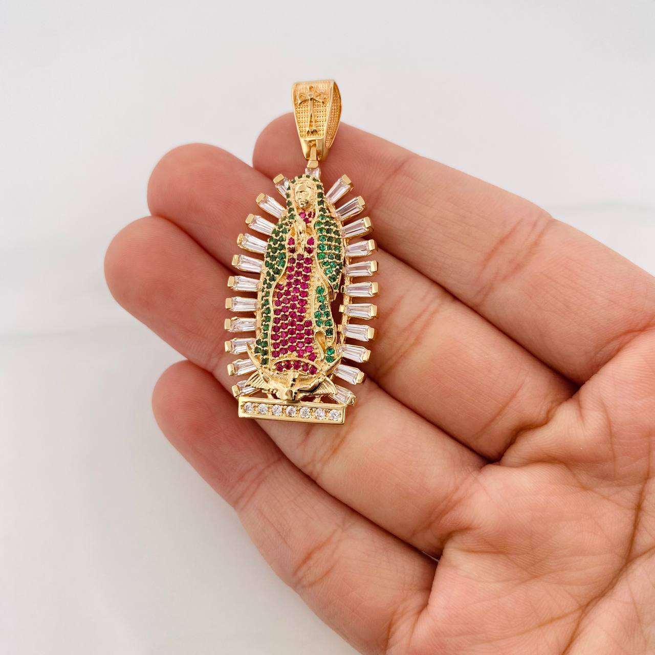 Dije Virgen de Guadalupe 10.55g / 5cm Oro Amarillo 18K