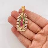 Dije Virgen de Guadalupe 10.55g / 5cm Oro Amarillo 18K