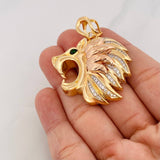 Dije León 24.6g / 5.3cm Tres Oros 18K