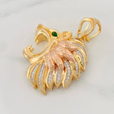 Dije León 24.6g / 5.3cm Tres Oros 18K