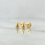 Topos Gota 0.65gr / 0.8cm / +4 Oro 18K -