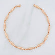 Pulso Rustico Dubai 4.2g / 21cm / 3.5mm Oro Rosa 18K