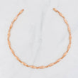 Tobillera Rustica Dubai 5.05g / 26cm / 3.5mm Oro Rosa 18K
