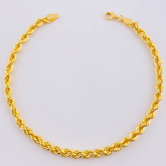 Pulso Lazo 3.65g / 19cm / 3.8mm Oro Amarillo 18K