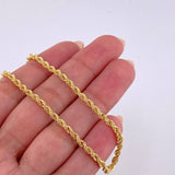 Pulso Lazo 1.2g / 19cm / 2.1mm Oro Amarillo 18K