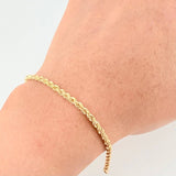 Pulso Lazo 1.1 g / 19 cm / 2.1 mm Oro Amarillo 18K