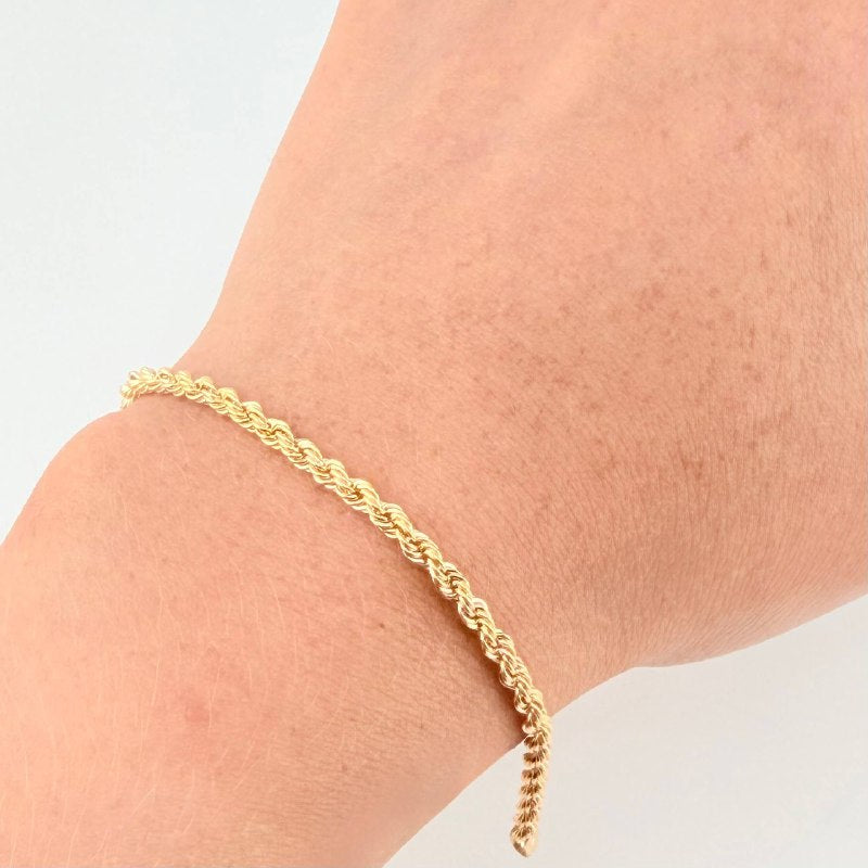 Pulso Lazo 1.3 g / 20.2 cm / 2.1 mm Oro Amarillo 18K