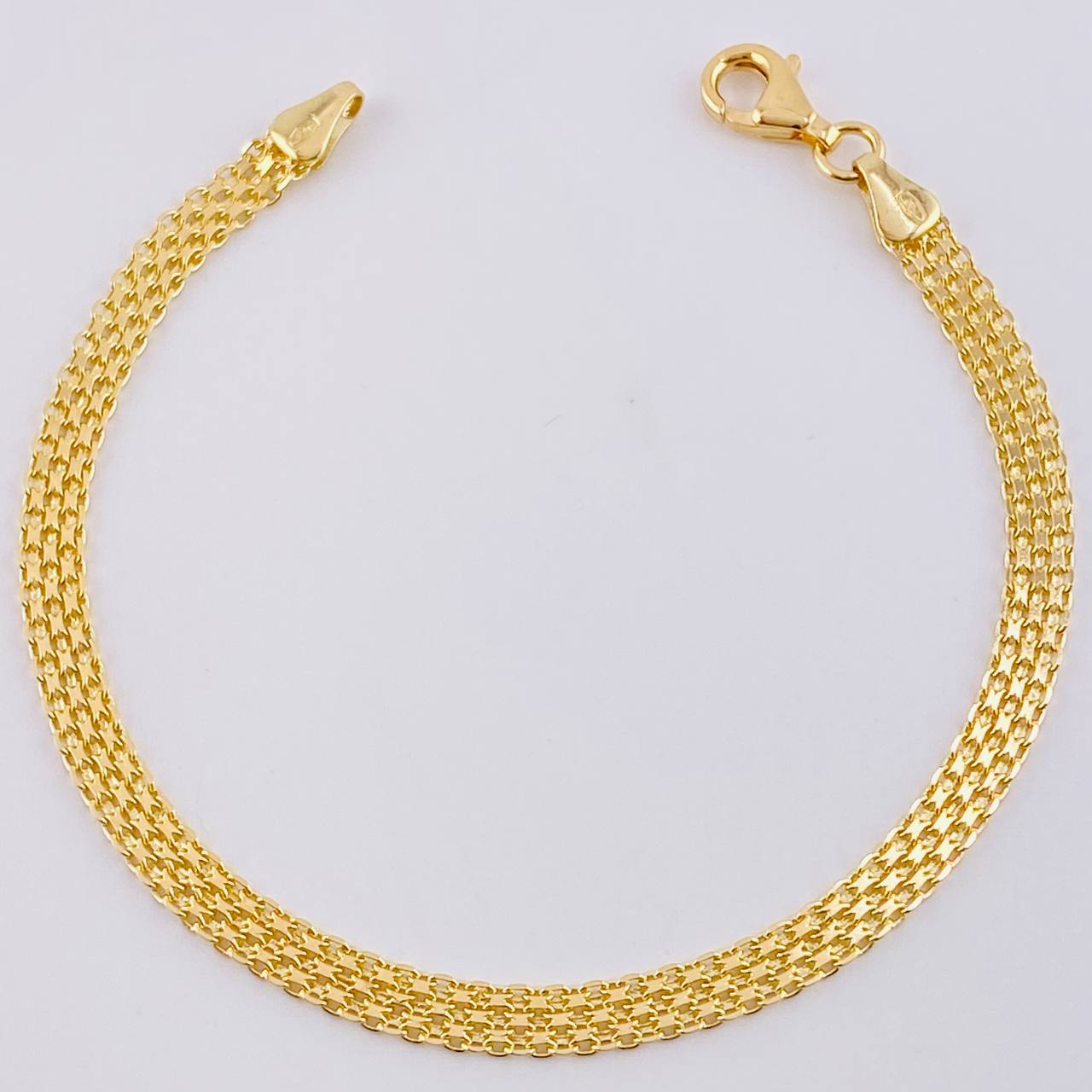 Pulso Chino 5.35 g / 19 cm / 4.6 mm Oro Amarillo 18K