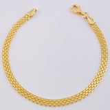 Pulso Chino 5.25 g / 19.2 cm / 4.5 mm Oro Amarillo 18K