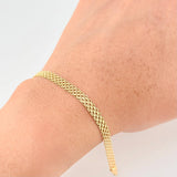 Pulso China 5.6 g / 19.5 cm / 4.85 mm Oro Amarillo 18K