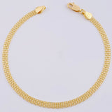 Pulso China 2.6 g / 19.5 cm / 3.55 mm Oro Amarillo 18K