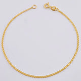 Pulso Chino 1 g / 20 cm / 1.25 mm Oro Amarillo 18K