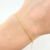 Pulso China 1 g / 20.3 cm / 1.25 mm Oro Amarillo 18K