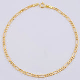 Pulso Figaro 1.05g / 19.4cm / 2.6mm Oro Amarillo 18K