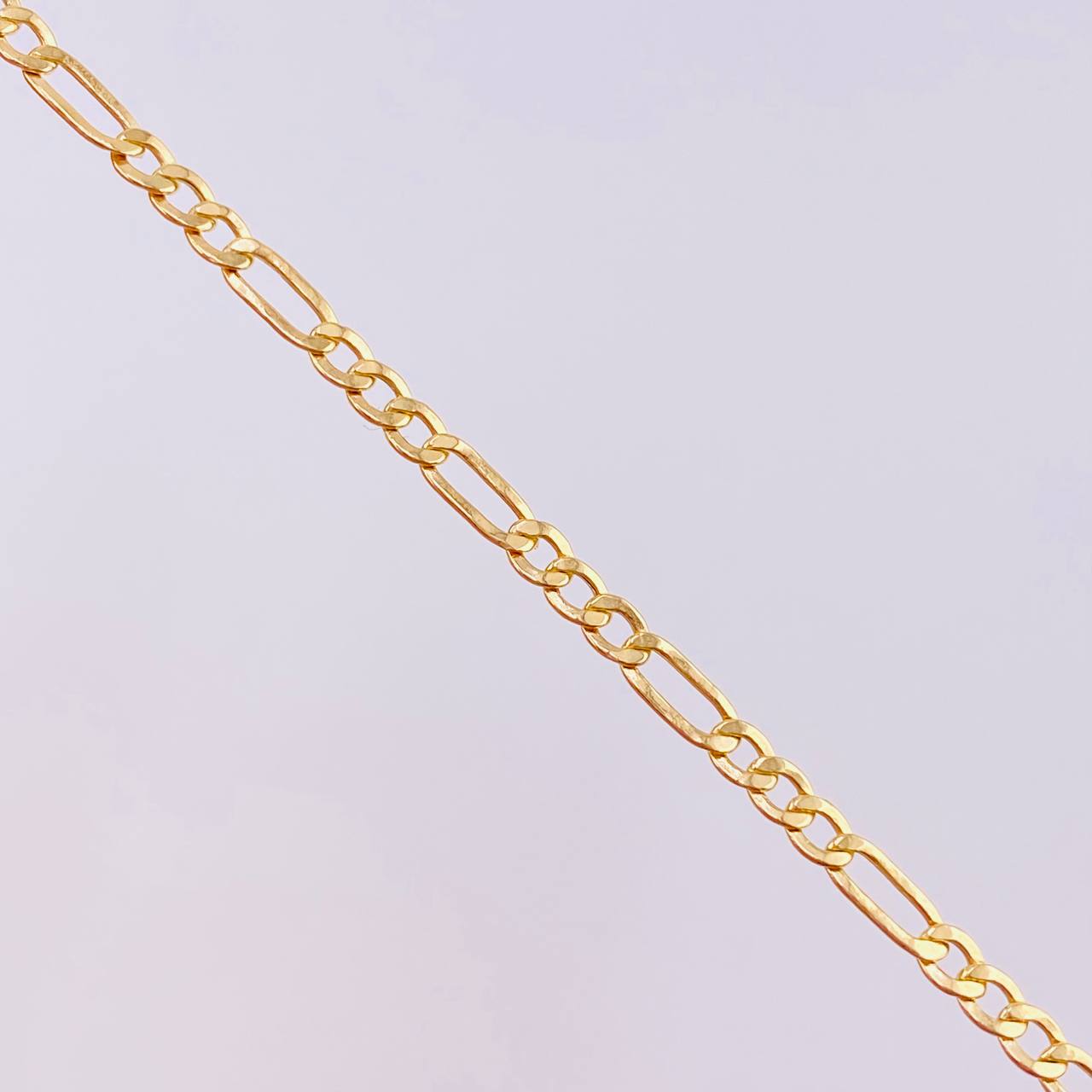 Pulso Figaro 1.05g / 19cm / 2.6mm Oro Amarillo 18K