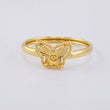 Anillo Mariposa Diamantada 1.1 g / TT8 Oro Amarillo 18K