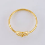 Anillo Corazón Diamantado 1.05 g / T6 1/2 Oro Amarillo 18K