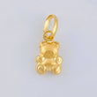 Dije Oso 0.3 g / 1.3 cm Oro Amarillo 18K